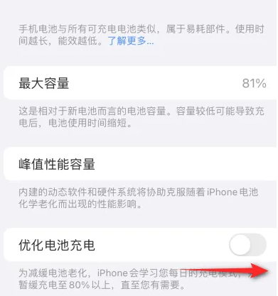 海拉尔苹果15维修分享iPhone15充电到80%就充不进电了怎么办 