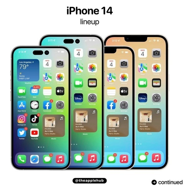 海拉尔苹果14维修分享iPhone 14全家福 