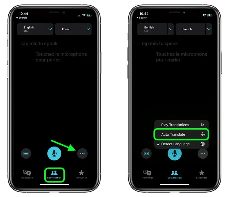海拉尔苹果手机维修分享iOS 15 “翻译” App 新改进 