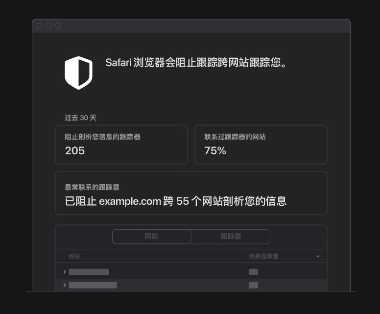 海拉尔苹果手机维修分享如何在 Safari 浏览器中查看和打开隐私报告 
